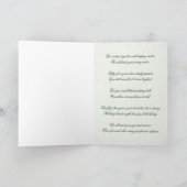 Carte Célébration de 55 ans de mariage Damassé (Intérieur)