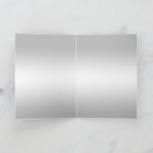 Carte Célébration de 60 ans de mariage : Diamants argent (Intérieur)