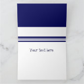 Carte Célébration de baseballs (Intérieur)