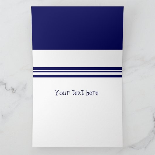 Carte Célébration de baseballs (Intérieur)