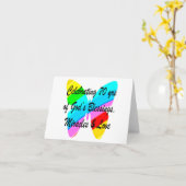 CARTE CÉLÉBRATION DE LA CONCEPTION DE BUTTERFLY POUR LE (Fleur jaune)