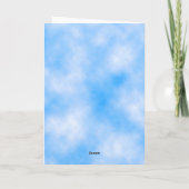 Carte Célébration de la Fête des Pères par des danseurs  (Dos)