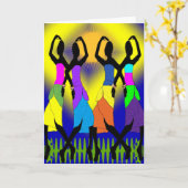 Carte Célébration de la vie (Fleur jaune)