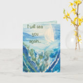 Carte Célébration de la vie CARD (Fleur jaune)