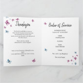 Carte Célébration de la vie en papillon (Intérieur)