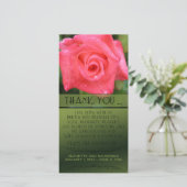 Carte Célébration de la vie, Rose de corail, Vous Custom (Debout devant)