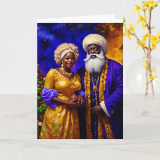 Carte Célébration de l'élégance (Fleur jaune)