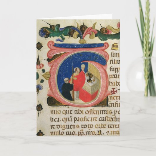 Carte Célébration de l'eucharistie (Devant)