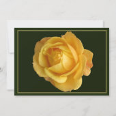 Carte Célébration de l'invitation du 50e anniversaire du (Dos)