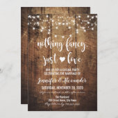 Carte Célébration de mariage en fuite (Devant / Derrière)