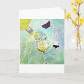 Carte Célébration de Tennis (Fleur jaune)