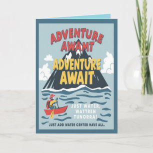 Carte Célébration de votre anniversaire de grande aventu