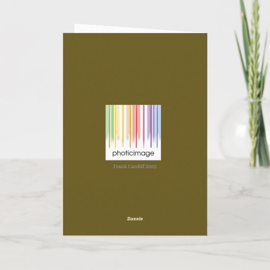 Carte Célébration de Yule (Dos)