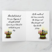 Carte Célébration des fruits frais (Intérieur)