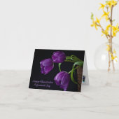 Carte Célébration des professionnels de l'administration (Fleur jaune)