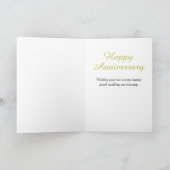 Carte Célébration du 30e anniversaire du Mariage (Intérieur)