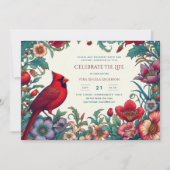 Carte Célébration du cardinal rouge du monument funérair (Devant)