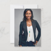 Carte Célébration moderne de la vie Photo Funérailles co (Devant)