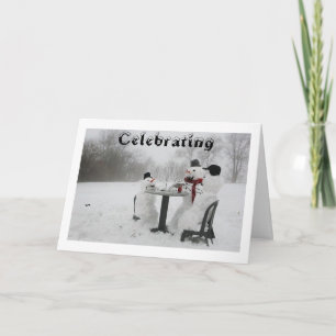 CARTE CÉLÉBRATION **NOTRE ANNIVERSAIRE**