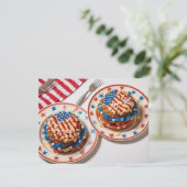 Carte Célébration patriotique (Debout devant)