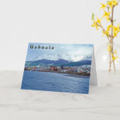 Carte Célèbre Ushuaia - Terre de Feu, Argentine (Fleur jaune)