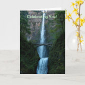 Carte Célébrer (Fleur jaune)