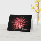 Carte Célébrer (Fleur jaune)