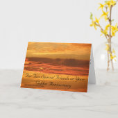 Carte Célébrer 50 ans ensemble (Fleur jaune)