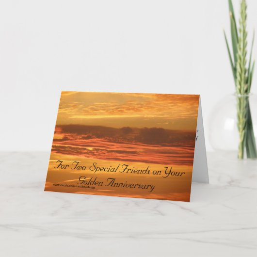 Carte Célébrer 50 ans ensemble (Devant)