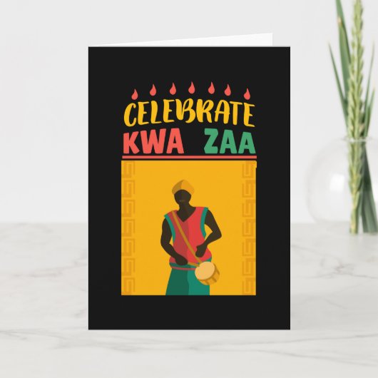 Carte Célébrer Kwanzaa (Devant)