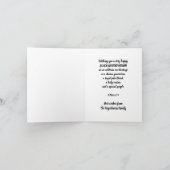 Carte CÉLÉBRER LE MOIS D'HISTOIRE NOIRE Personnalisable (Intérieur)