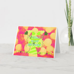 Carte Célébrer Mes Bénédictions Joyeuses d'Anniversaire