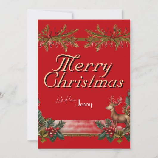 Carte Célébrer Noël (Devant)
