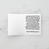 Carte Célébrer une année d'amour et de dévotion (Intérieur)