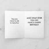 CARTE CÉLÉBRER "VOTRE CHEMIN" À "VOTRE" ANNIVERSAIRE ! ! (Intérieur)