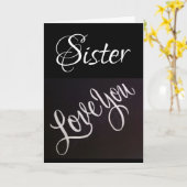 CARTE CÉLÉBRER VOUS ANNIVERSAIRE ***SOEUR*** (Fleur jaune)