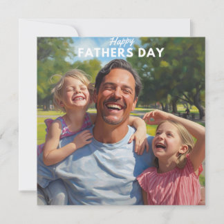 Carte Célébrez Papa avec un cœur et une belle ill