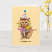 Carte Célébrez -- Quoi qu'il en soit (Fleur jaune)