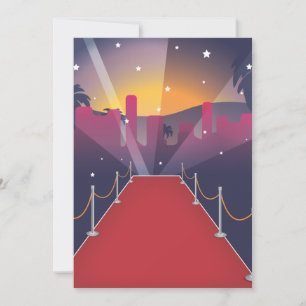 Carte Célébrité du tapis rouge