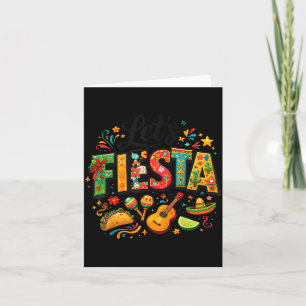 Carte Célébrons la Fête Art Populaire Mexicain Inspiré T