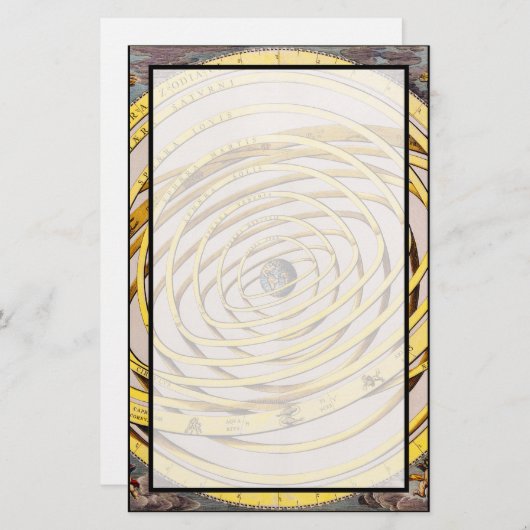 Carte céleste Andres Celarius Papeterie (Devant / Derrière)