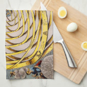 Carte céleste Andres Celarius Serviette de cuisine (Quart Plié)