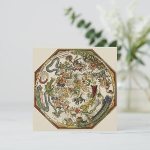 Carte céleste de la Planisphère vintage par Peter