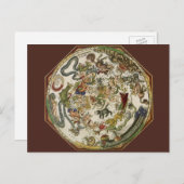 Carte céleste de la Planisphère vintage par Peter (Devant / Derrière)