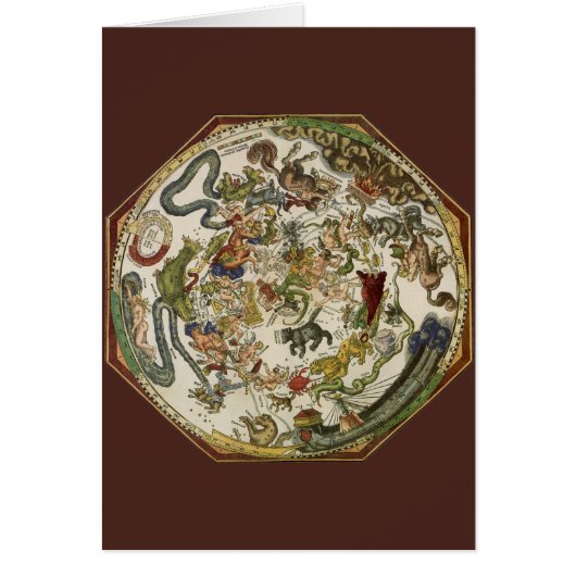 Carte céleste de la Planisphère vintage par Peter (Devant)