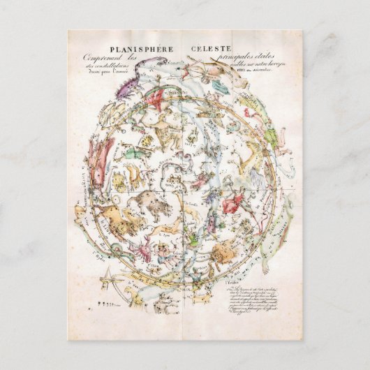 Carte céleste vintage (Devant)