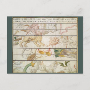 Carte céleste vintage, Astronomie par John Seller