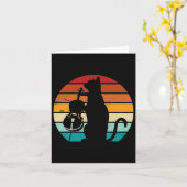 Carte Cello Chat Mème Offensive Mèmes Drôle Amour Chat (Fleur jaune)