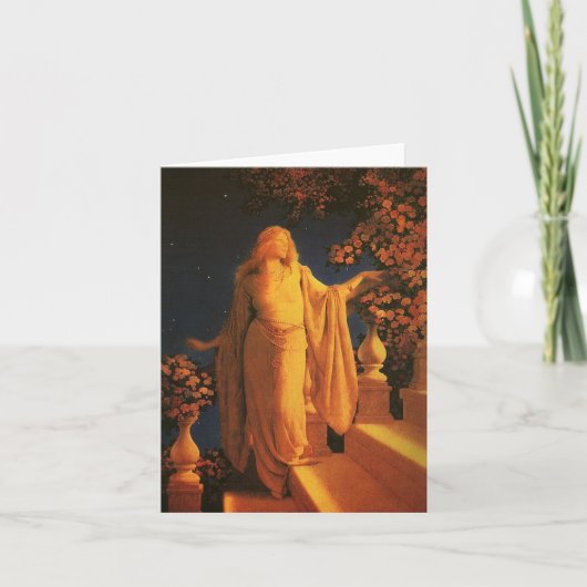 Carte Cendrillon, paroisse de Maxfield, art Vintage (Devant)