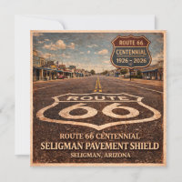Centenaire de la Mother Road Chaussée de Seligman